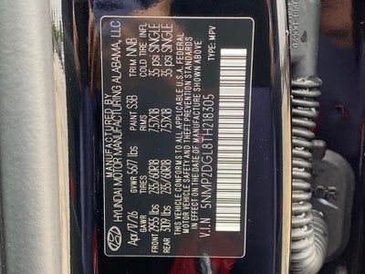 2026 Hyundai SANTA FE SEL AWD