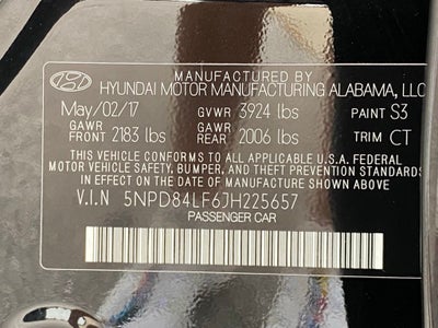 2018 Hyundai ELANTRA Value Edition