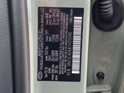 2026 Hyundai SANTA CRUZ SEL Activity FWD