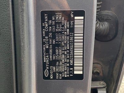 2016 Hyundai TUCSON SE