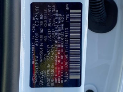 2026 Hyundai TUCSON HYBRID Blue