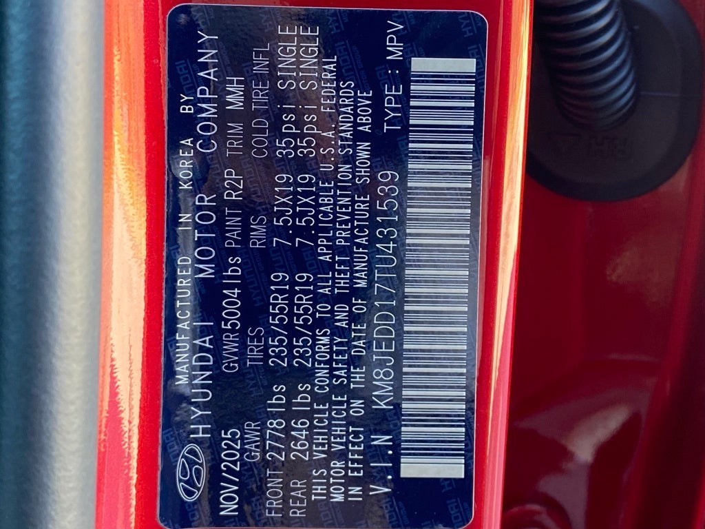 2026 Hyundai TUCSON HYBRID Limited