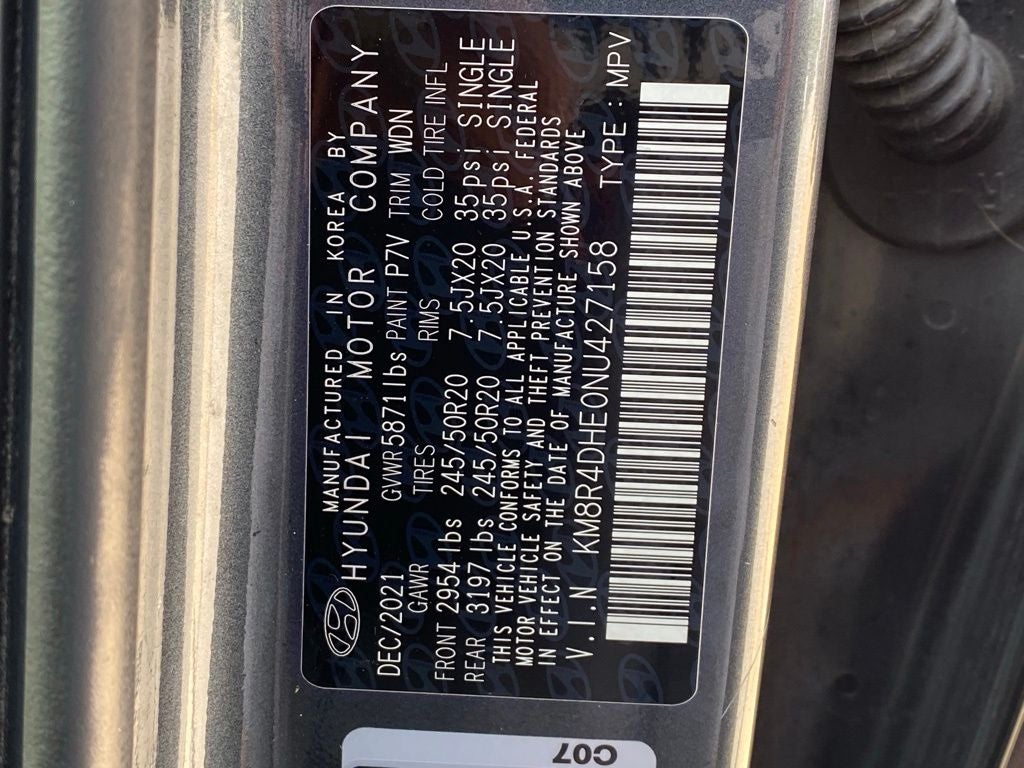 2022 Hyundai PALISADE SEL
