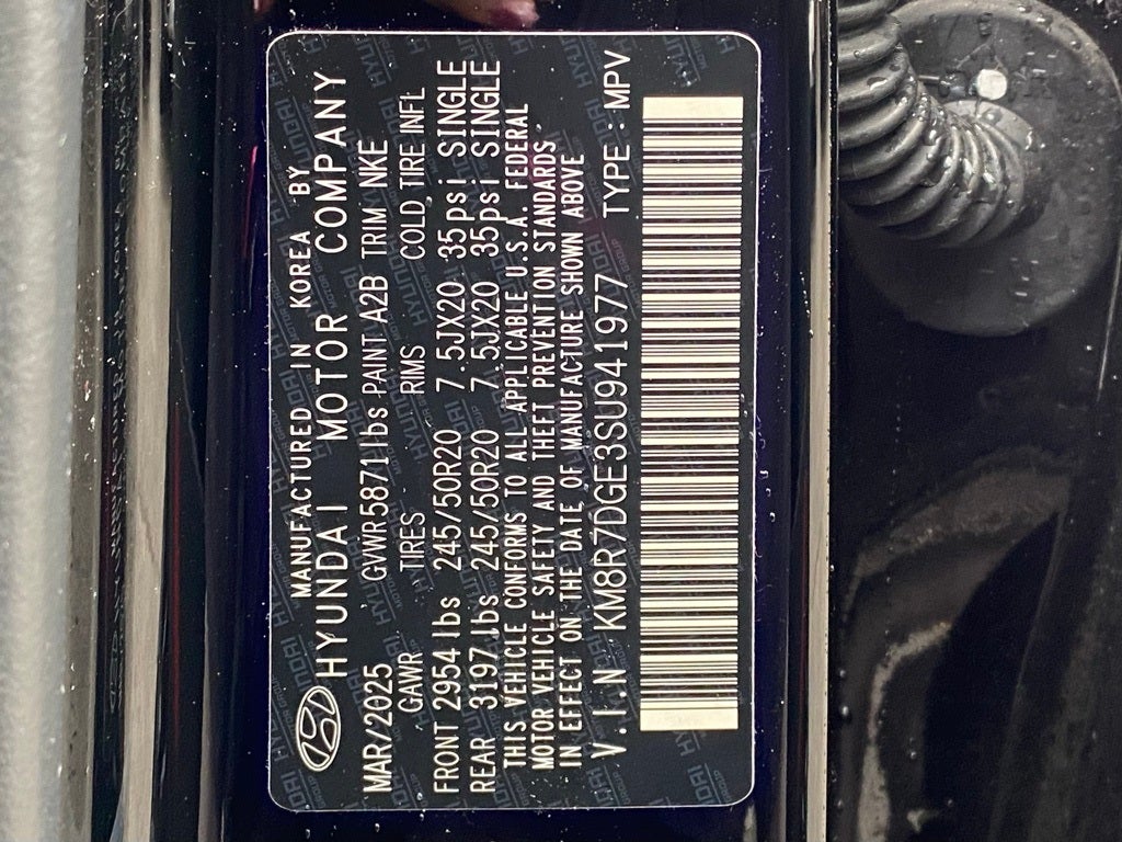 2025 Hyundai PALISADE Calligraphy Night Edition AWD BLACK ON BLACK