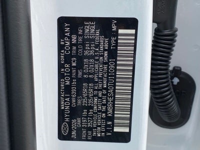2026 Hyundai PALISADE HYBRID SEL Premium 8P