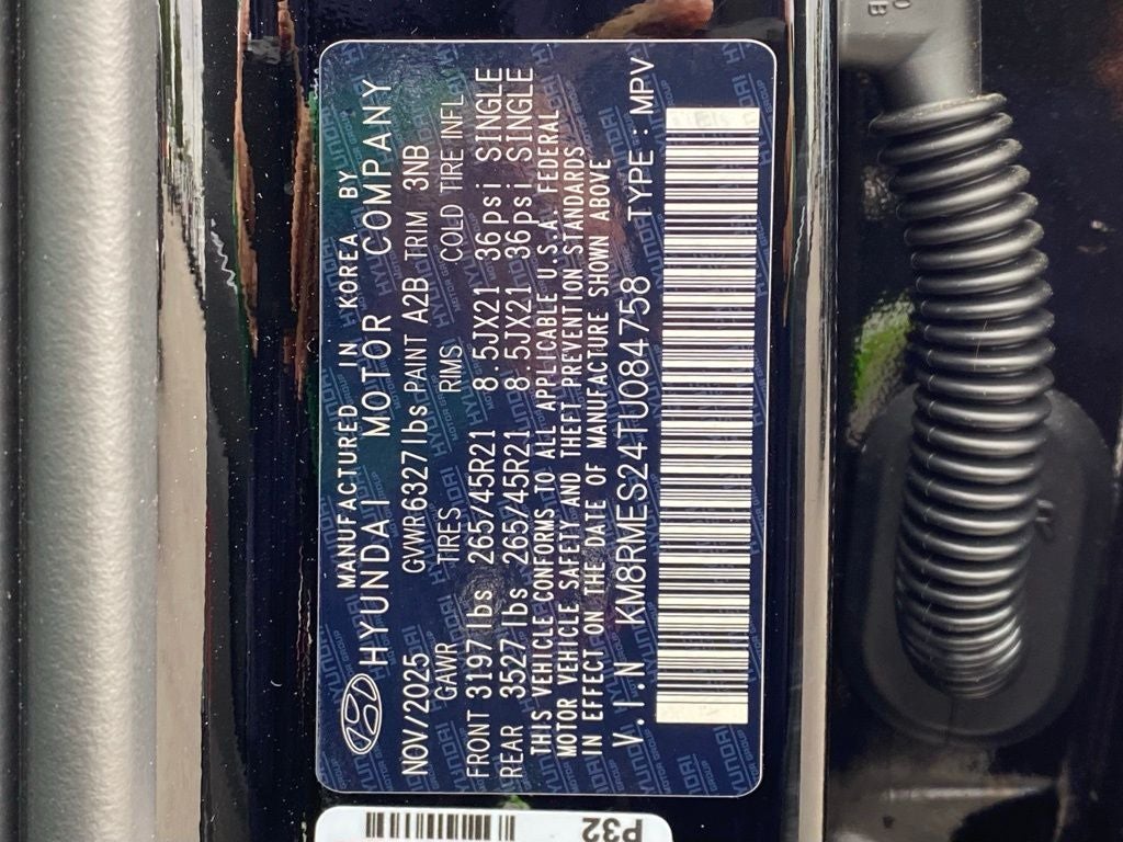 2026 Hyundai PALISADE Calligraphy