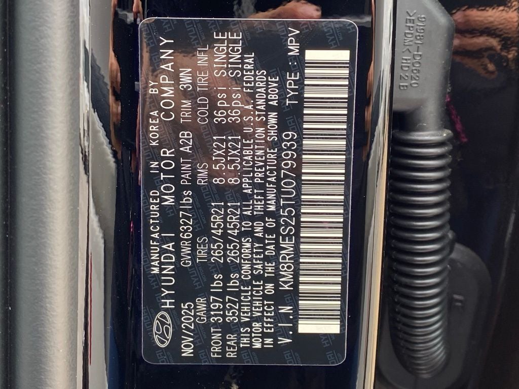 2026 Hyundai PALISADE Calligraphy