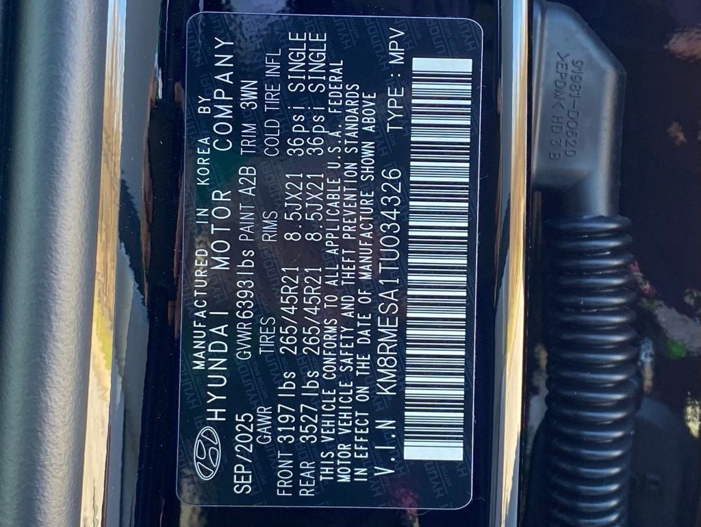 2026 Hyundai PALISADE HYBRID Calligraphy