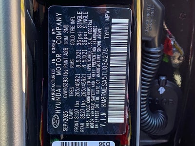 2026 Hyundai PALISADE HYBRID Calligraphy