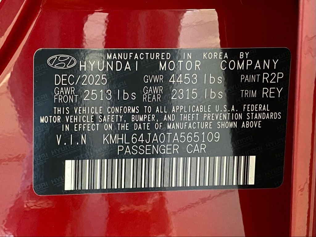 2026 Hyundai SONATA SEL Sport