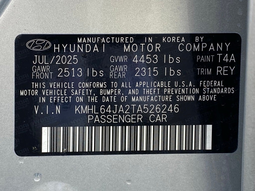 2026 Hyundai SONATA SEL Sport