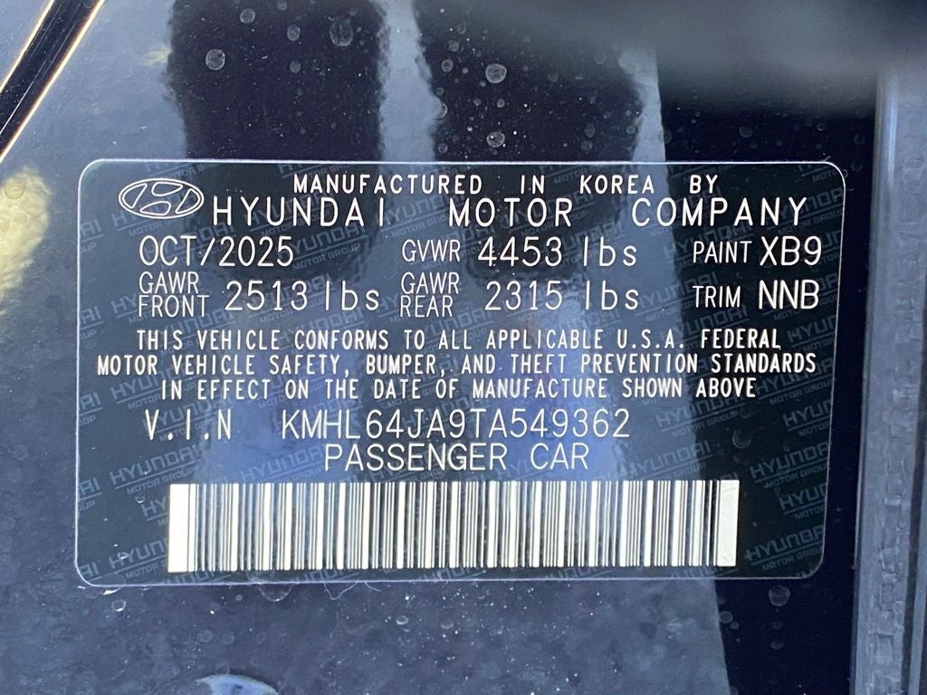 2026 Hyundai SONATA SEL Sport