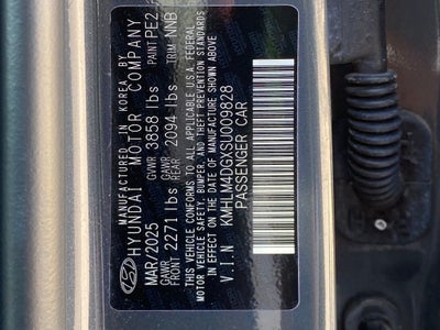 2025 Hyundai ELANTRA SEL Sport
