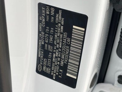 2025 Hyundai ELANTRA HYBRID Blue