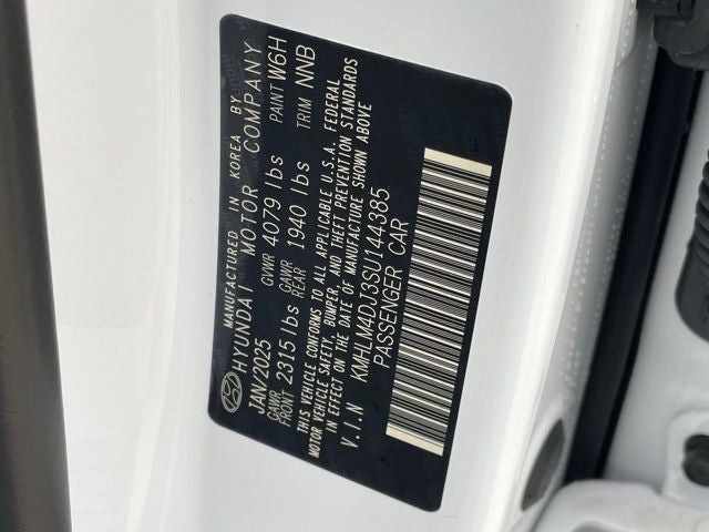 2025 Hyundai ELANTRA HYBRID Blue