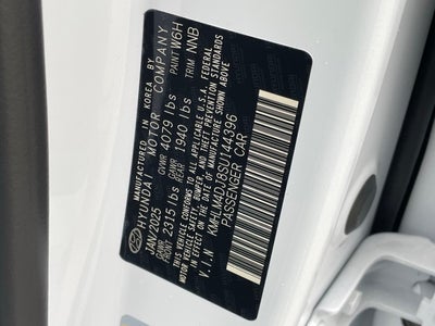 2025 Hyundai ELANTRA HYBRID Blue