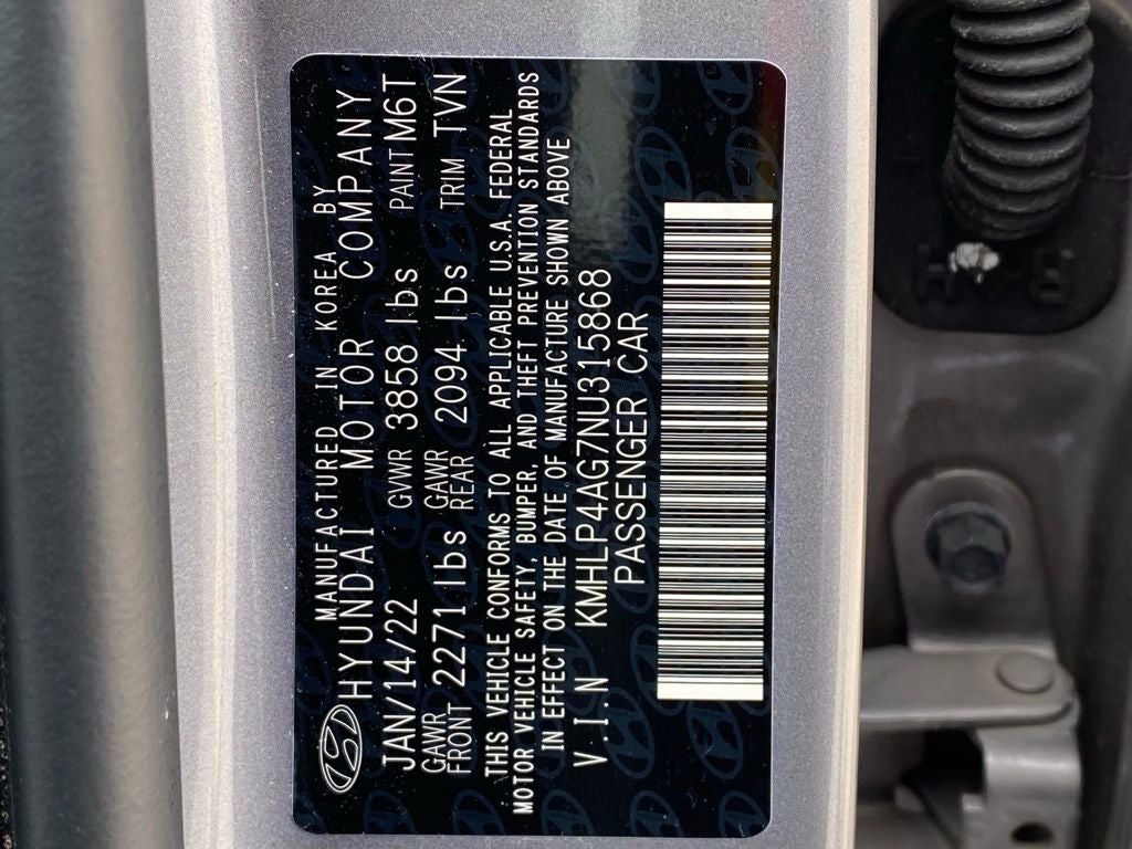 2022 Hyundai ELANTRA Limited