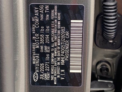 2026 Hyundai ELANTRA Limited