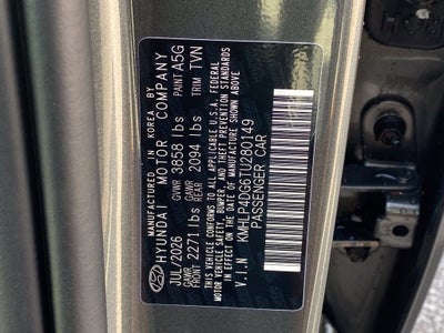 2026 Hyundai ELANTRA Limited