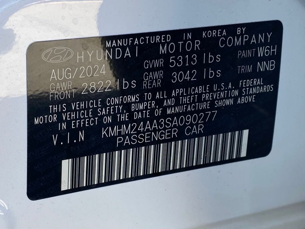 2025 Hyundai IONIQ 6 SE