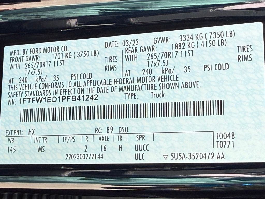2023 Ford F-150 XLT