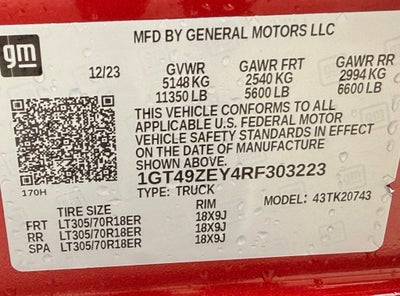 2024 GMC Sierra 2500HD AT4X