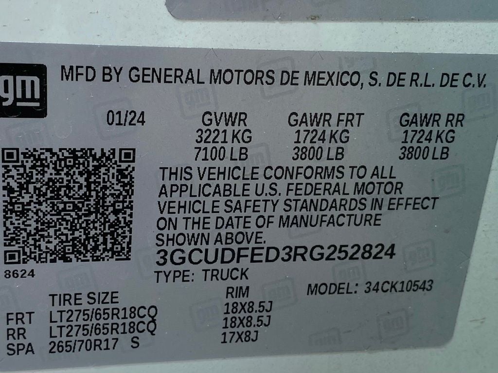 2024 Chevrolet Silverado 1500 LT Trail Boss