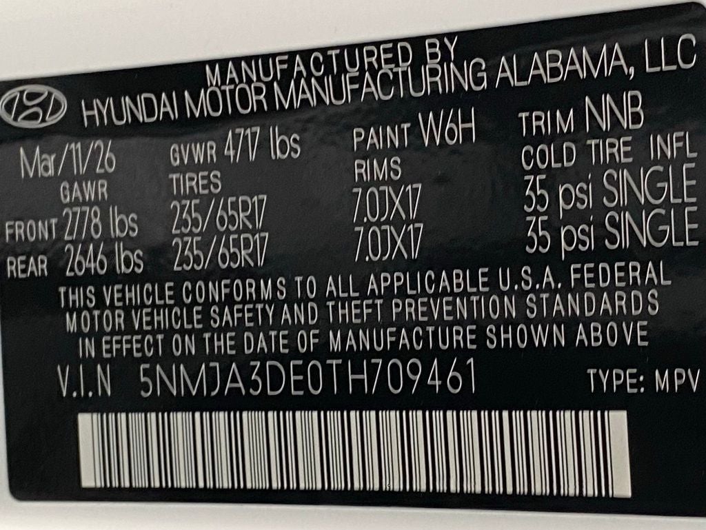 2026 Hyundai TUCSON SE FWD