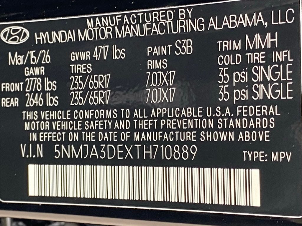 2026 Hyundai TUCSON SE