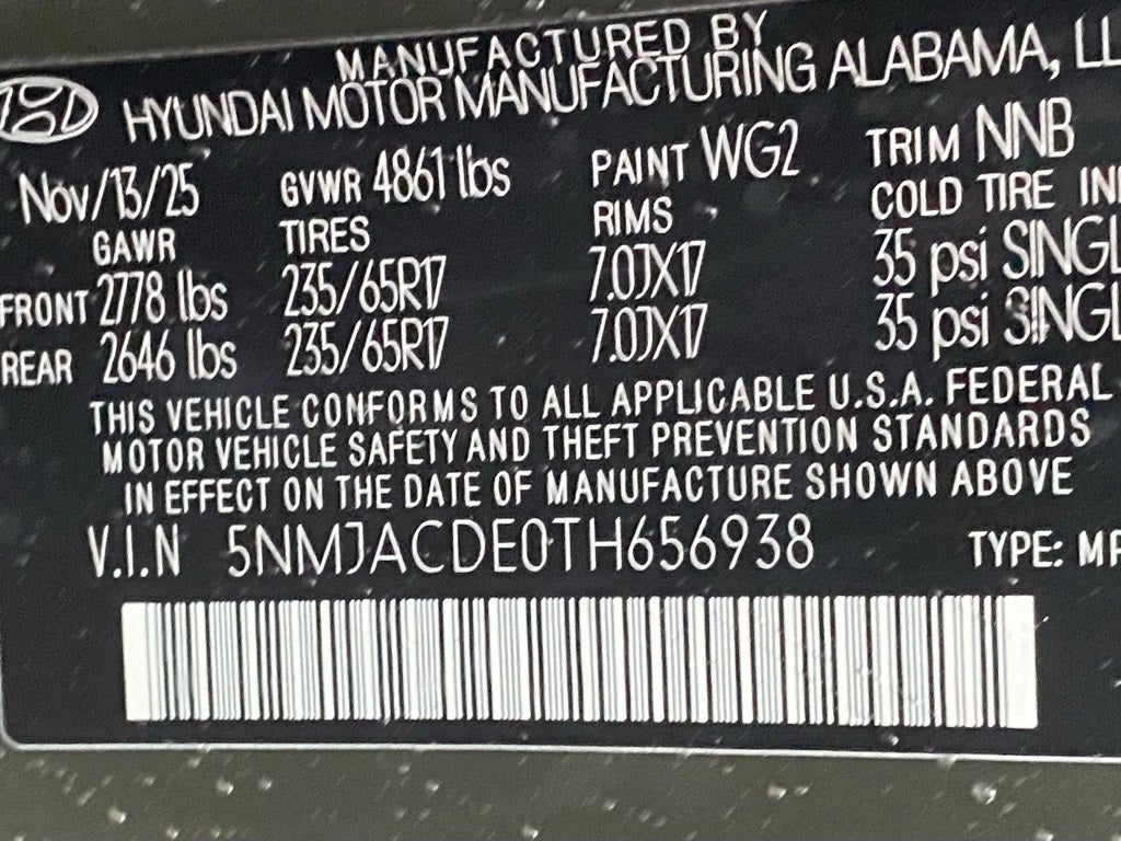 2026 Hyundai TUCSON SE AWD