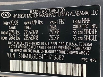 2026 Hyundai TUCSON SEL