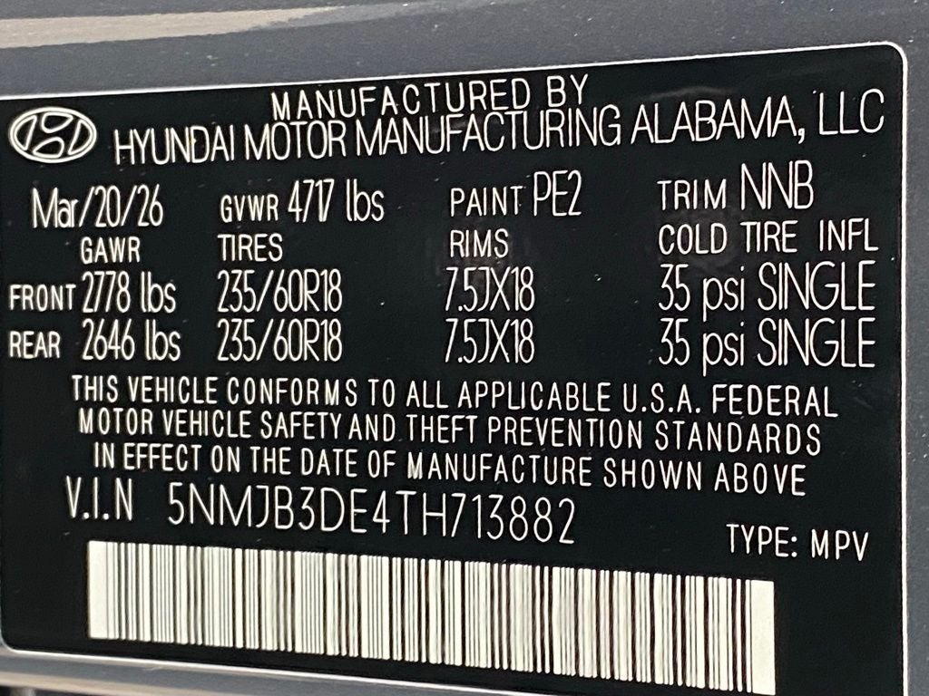 2026 Hyundai TUCSON SEL