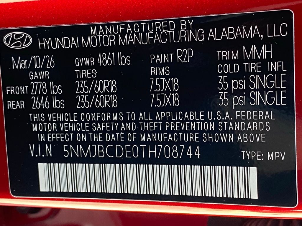 2026 Hyundai TUCSON SEL