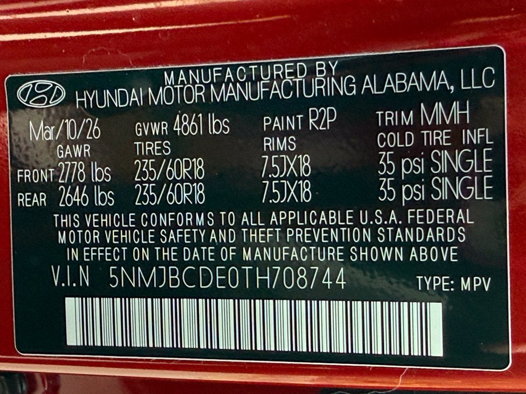 2026 Hyundai TUCSON SEL