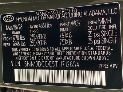 2026 Hyundai TUCSON SEL