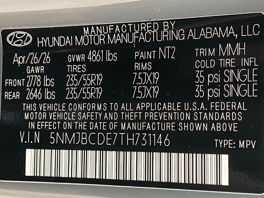 2026 Hyundai TUCSON SEL