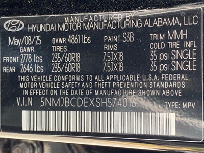 2025 Hyundai TUCSON SEL AWD