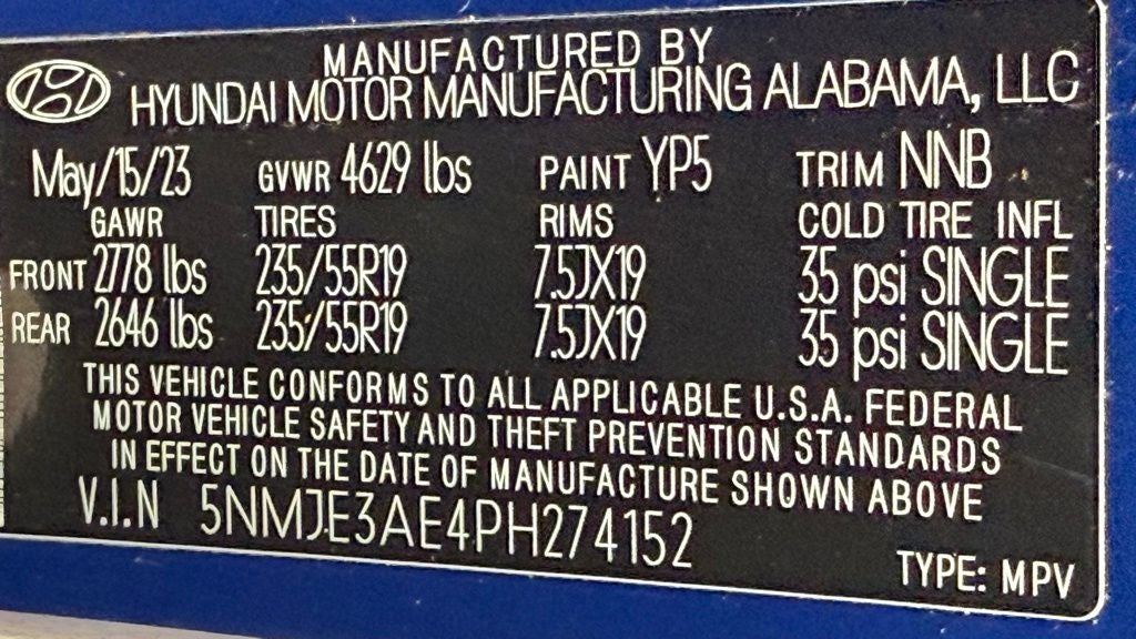 2023 Hyundai TUCSON Limited