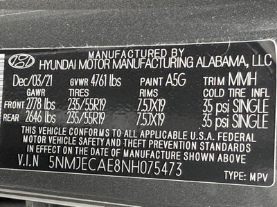 2022 Hyundai TUCSON Limited