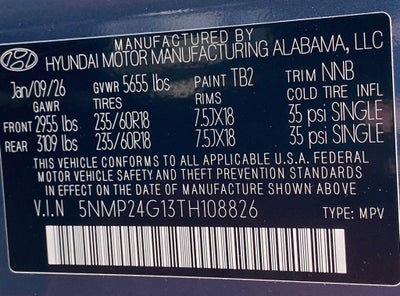 2026 Hyundai SANTA FE HYBRID SEL