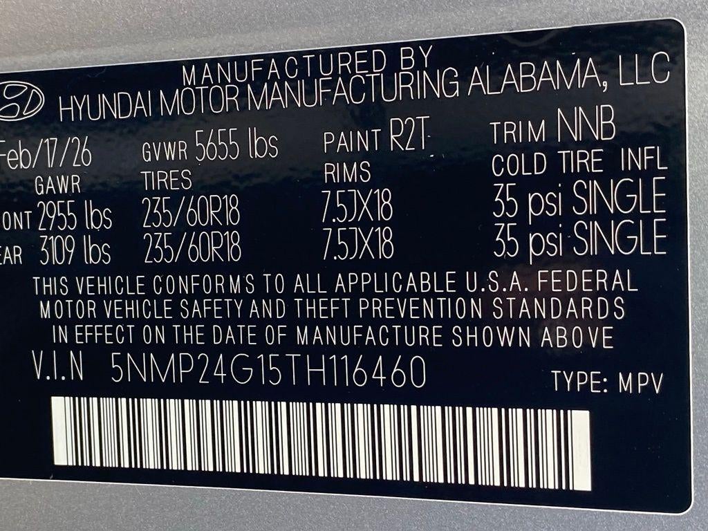 2026 Hyundai SANTA FE HYBRID SEL