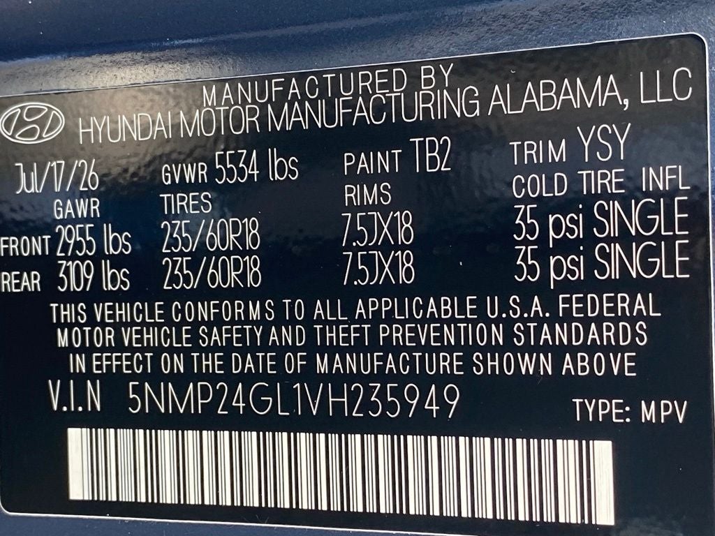 2027 Hyundai SANTA FE SEL