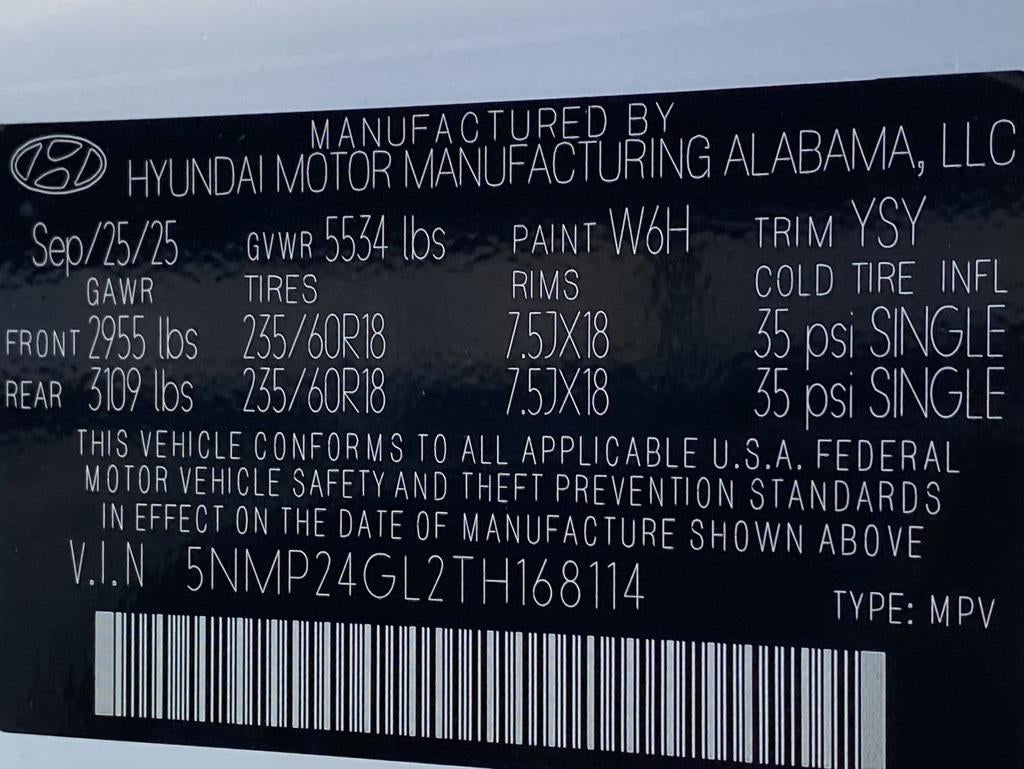 2026 Hyundai SANTA FE SEL FWD