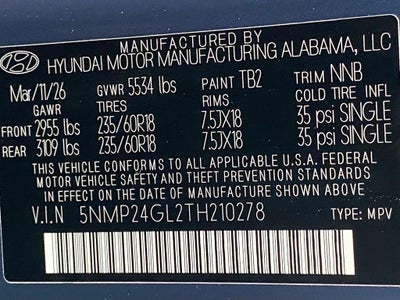 2026 Hyundai SANTA FE SEL FWD