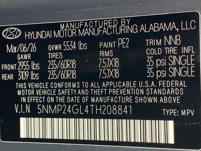 2026 Hyundai SANTA FE SEL FWD