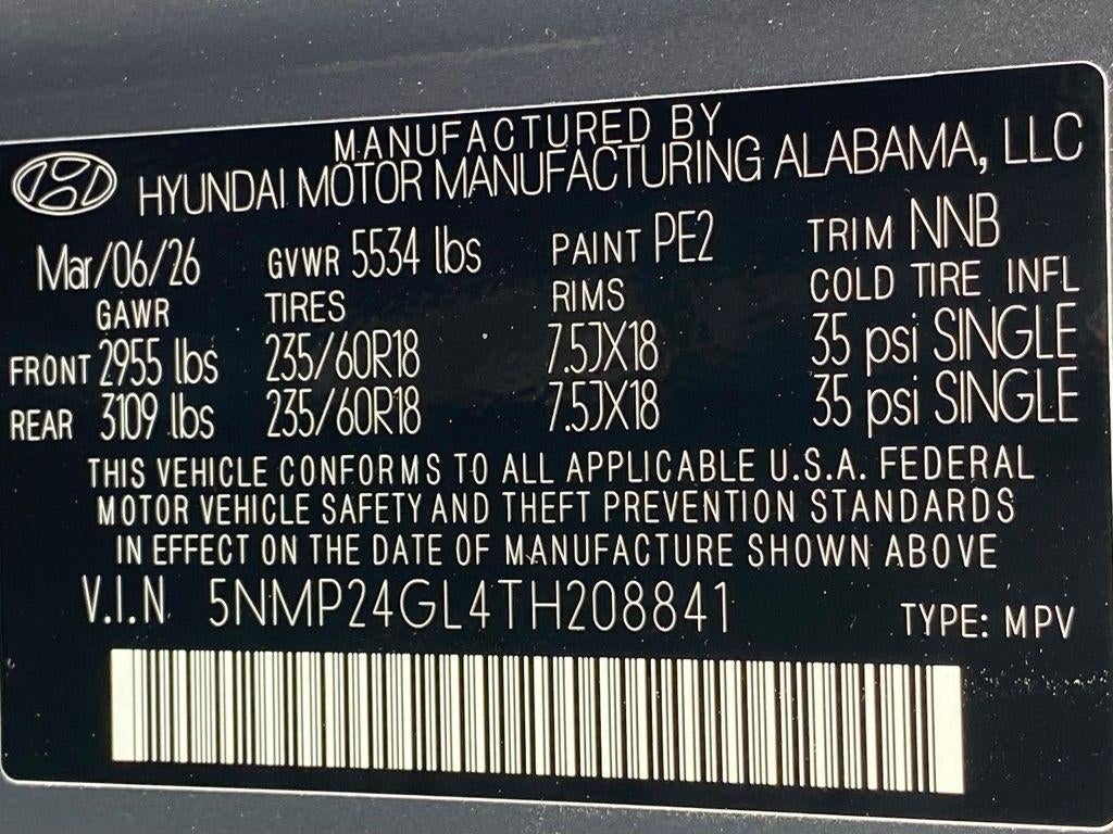 2026 Hyundai SANTA FE SEL FWD