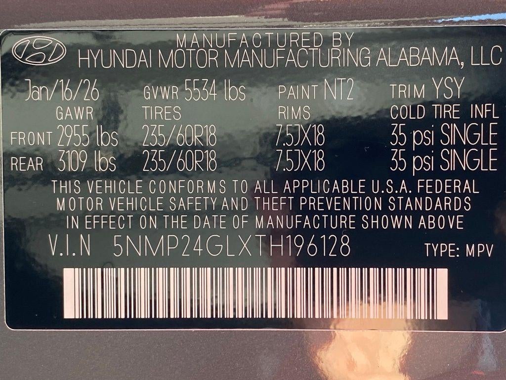 2026 Hyundai SANTA FE SEL FWD