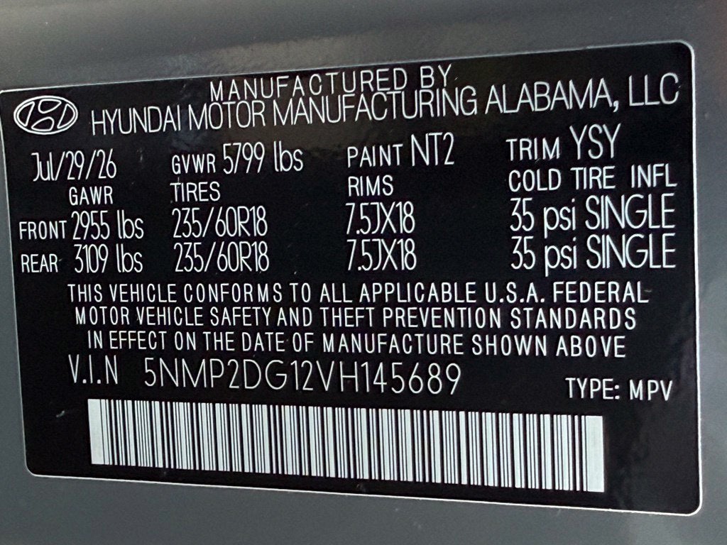 2027 Hyundai SANTA FE HYBRID SEL