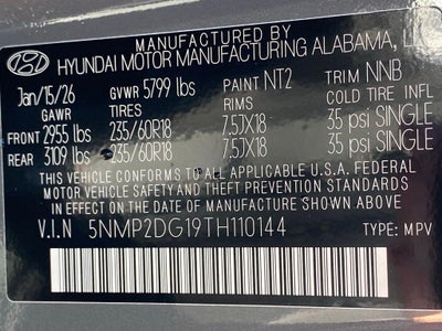 2026 Hyundai SANTA FE HYBRID SEL