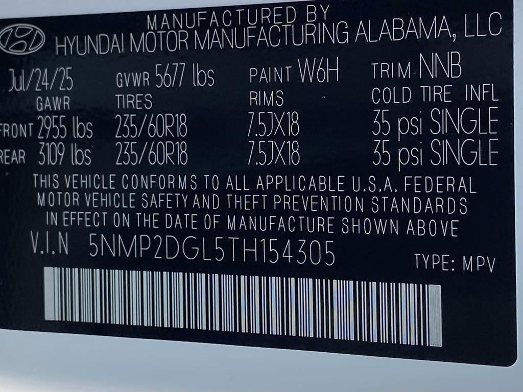 2026 Hyundai SANTA FE SEL AWD